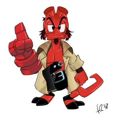 400 HellDuck Free Transparent